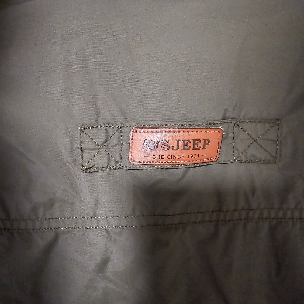 AFS Jeep Hooded & Lined Men Military Jacket Windproof  Size XXL removable Hoodie - Picture 6 of 10